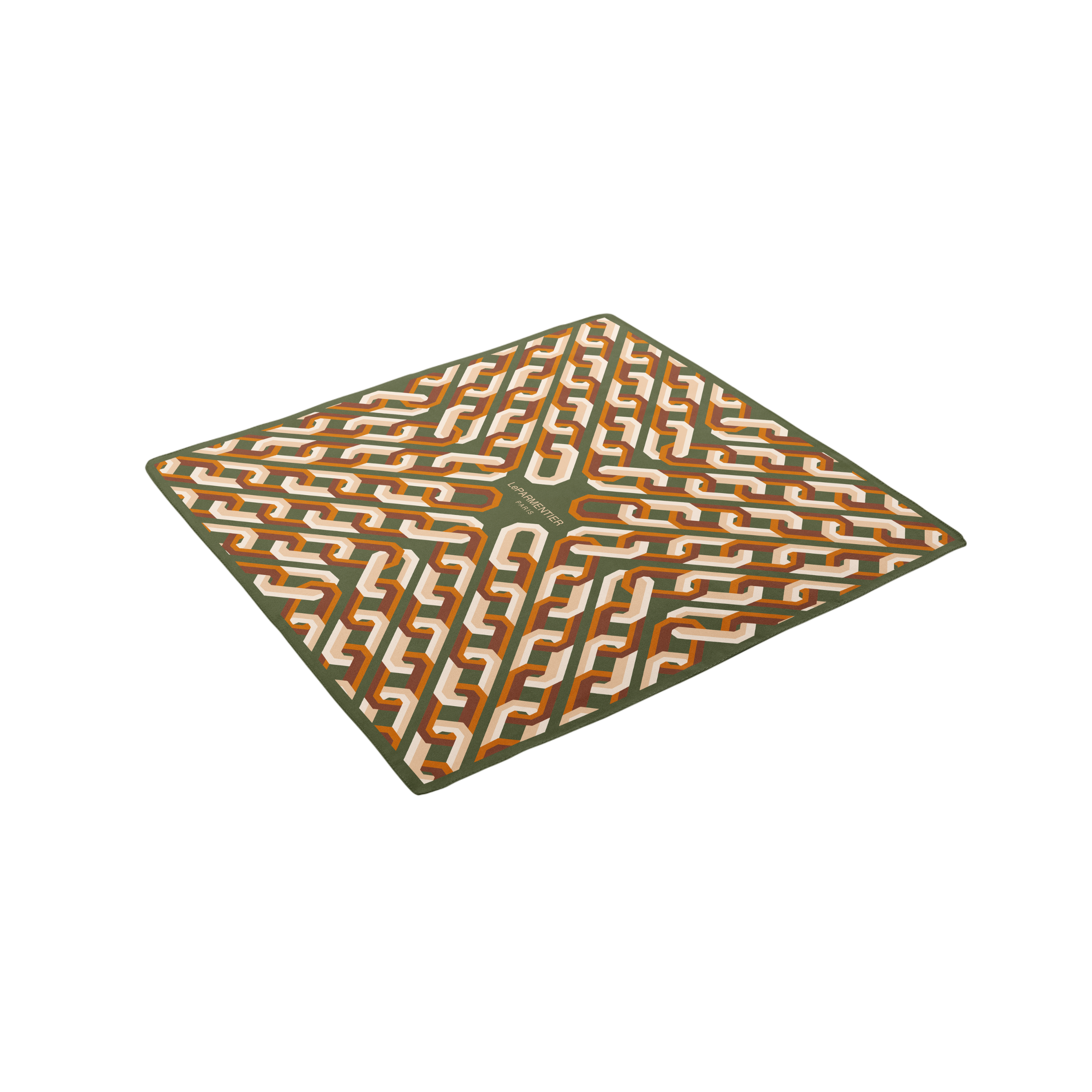 Pañuelo de seda 50 Chain Motif