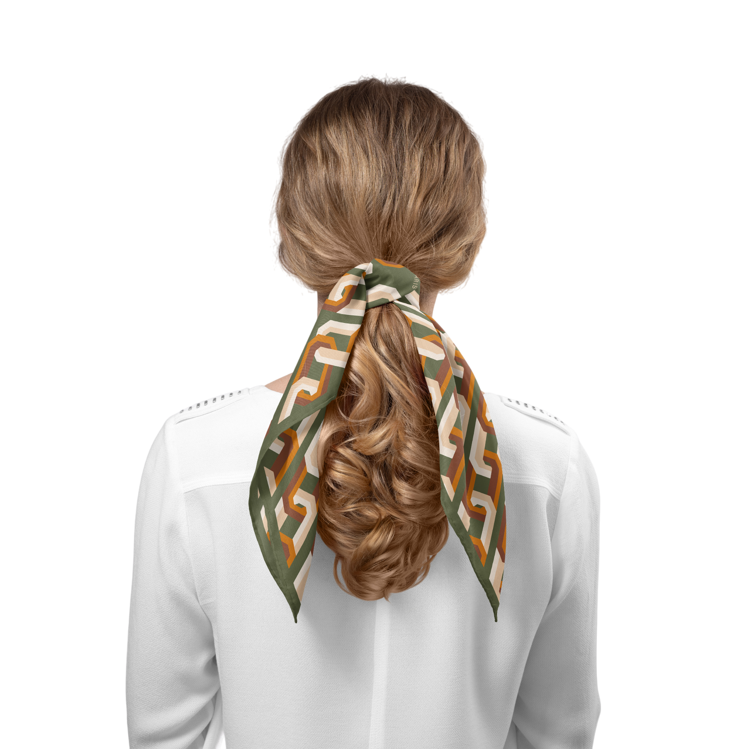 Pañuelo de seda 50 Chain Motif