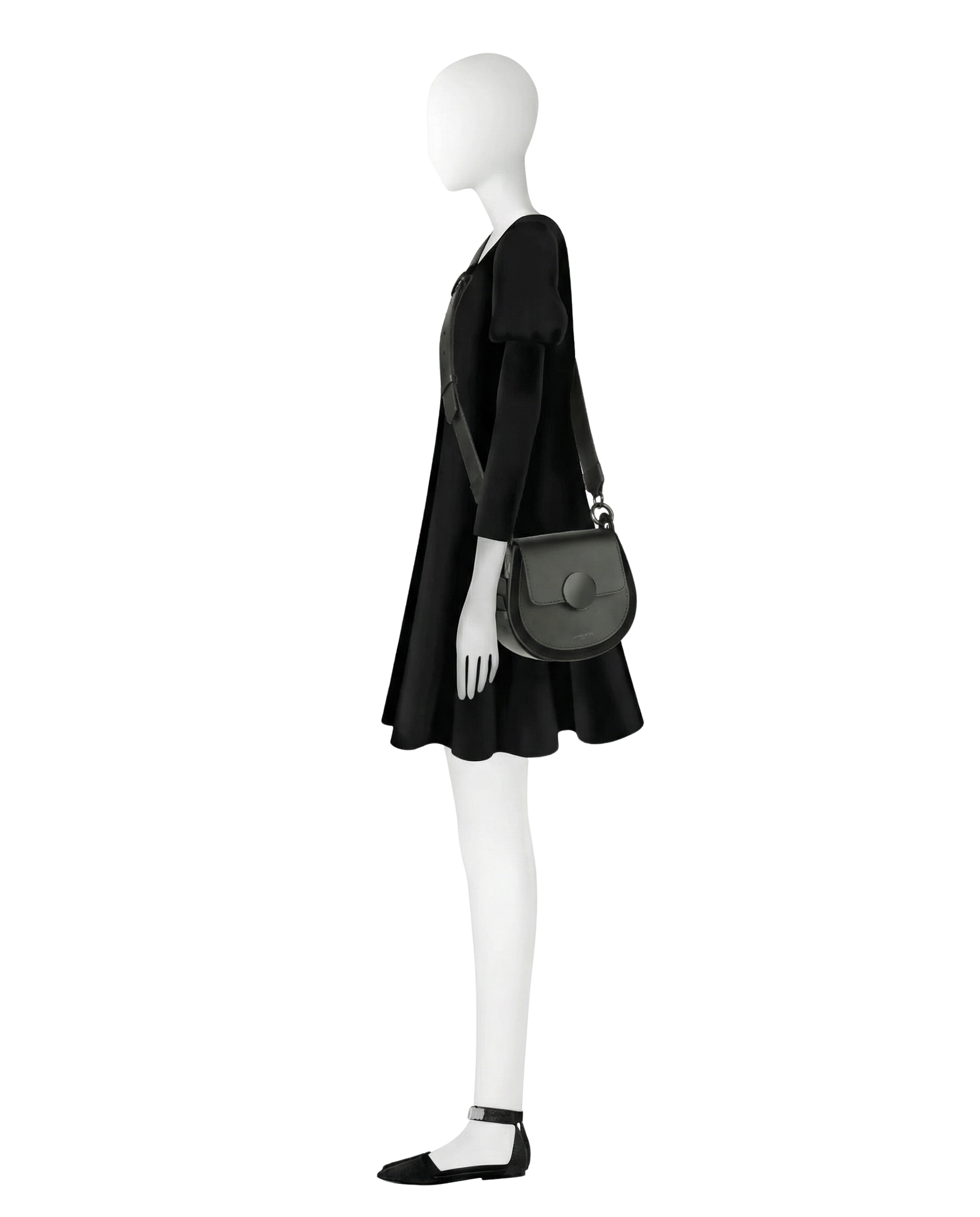 Yucca - Sac à bandoulière en daim et cuir