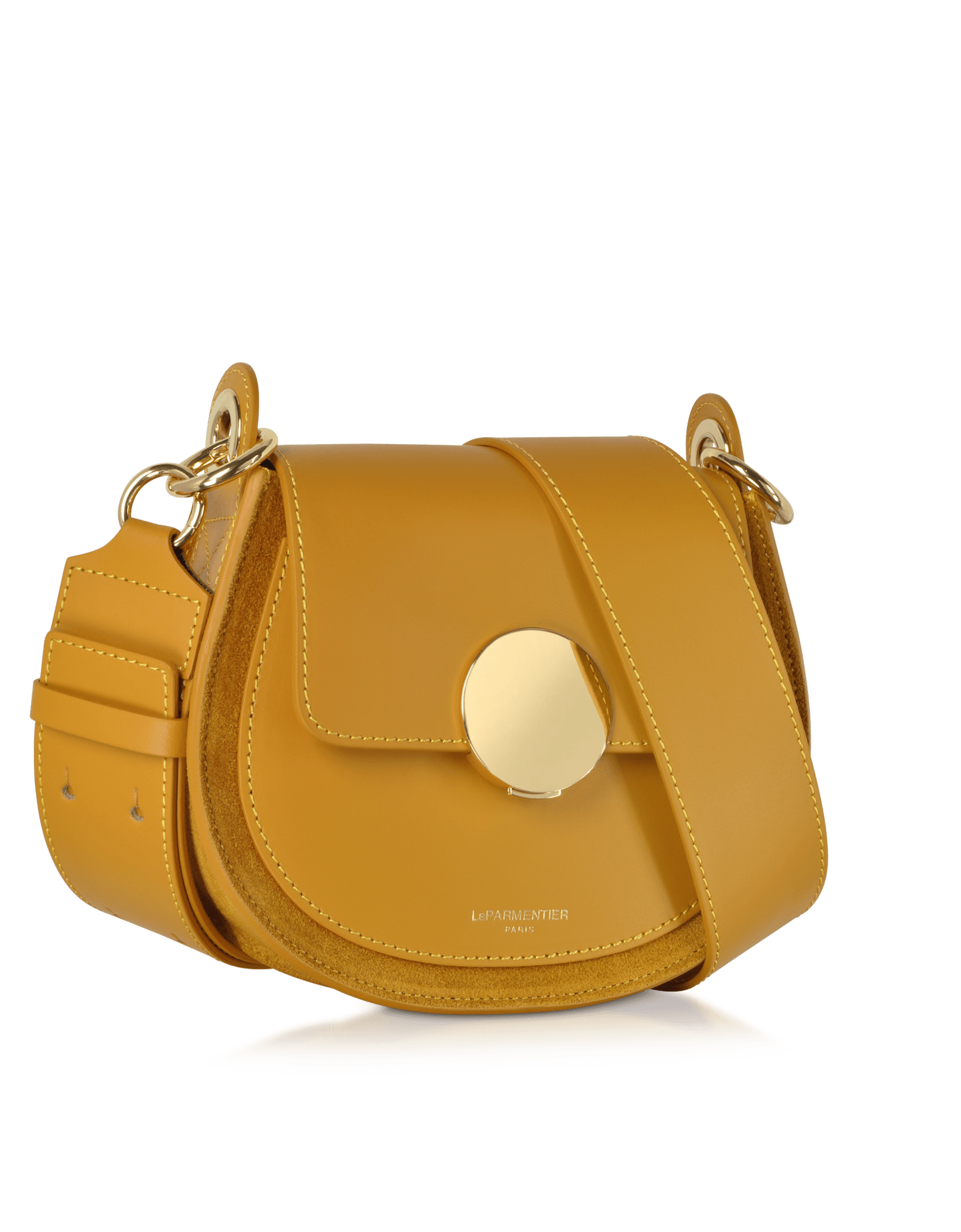 Yucca - Bolso de hombro de ante y cuero