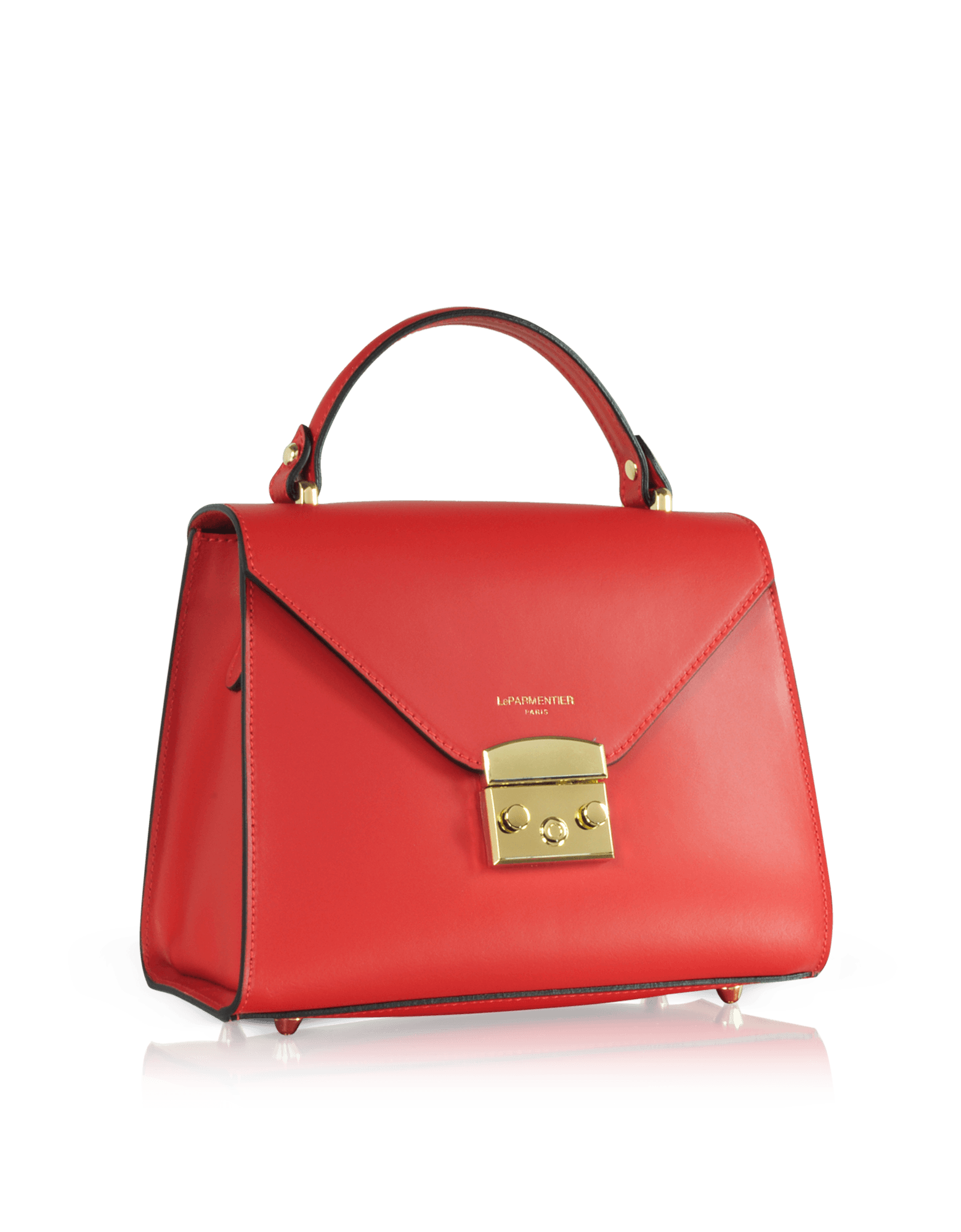 Peggy - Sac à main en cuir avec poignée supérieure