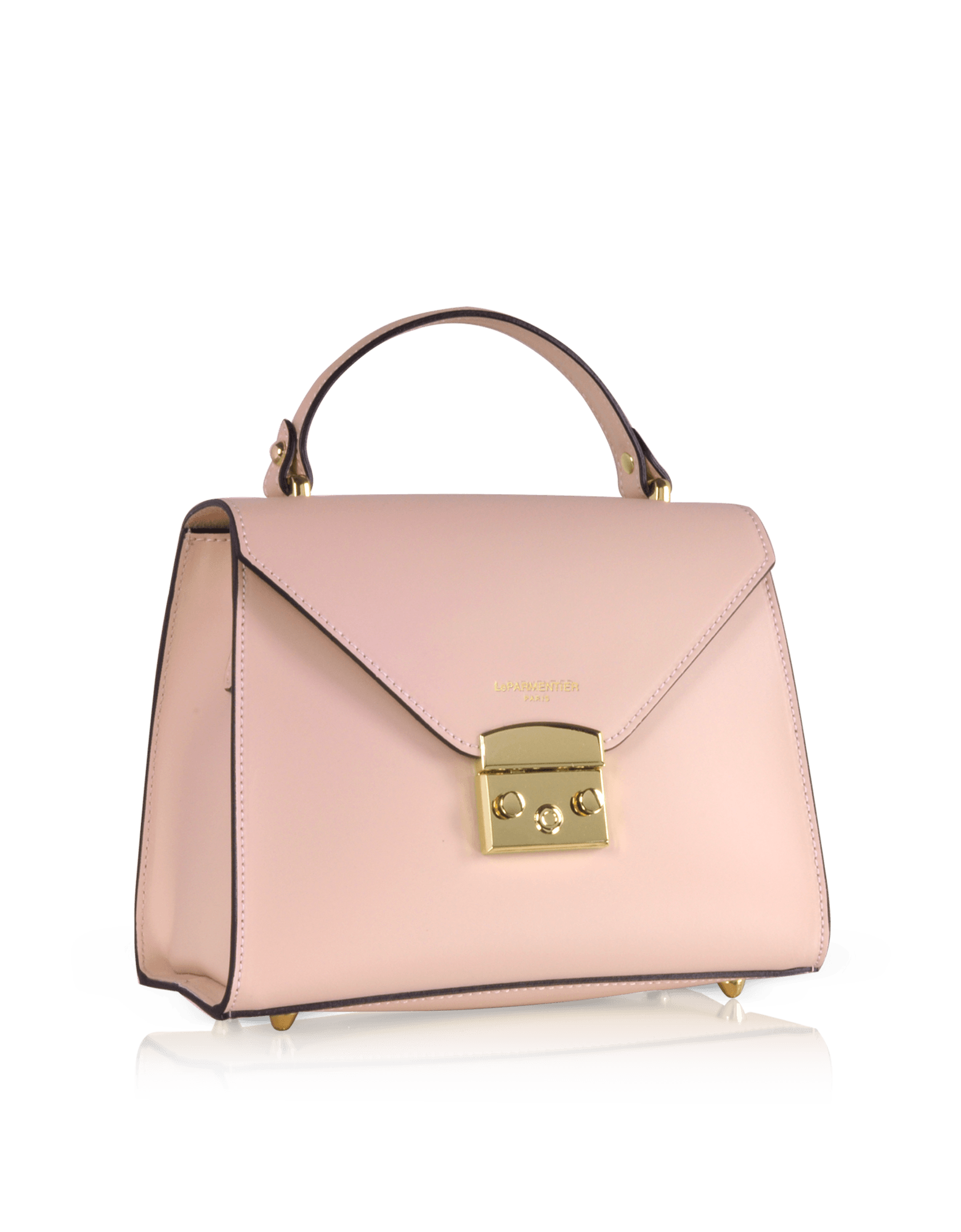 Peggy - Bolso satchel de cuero con asa superior