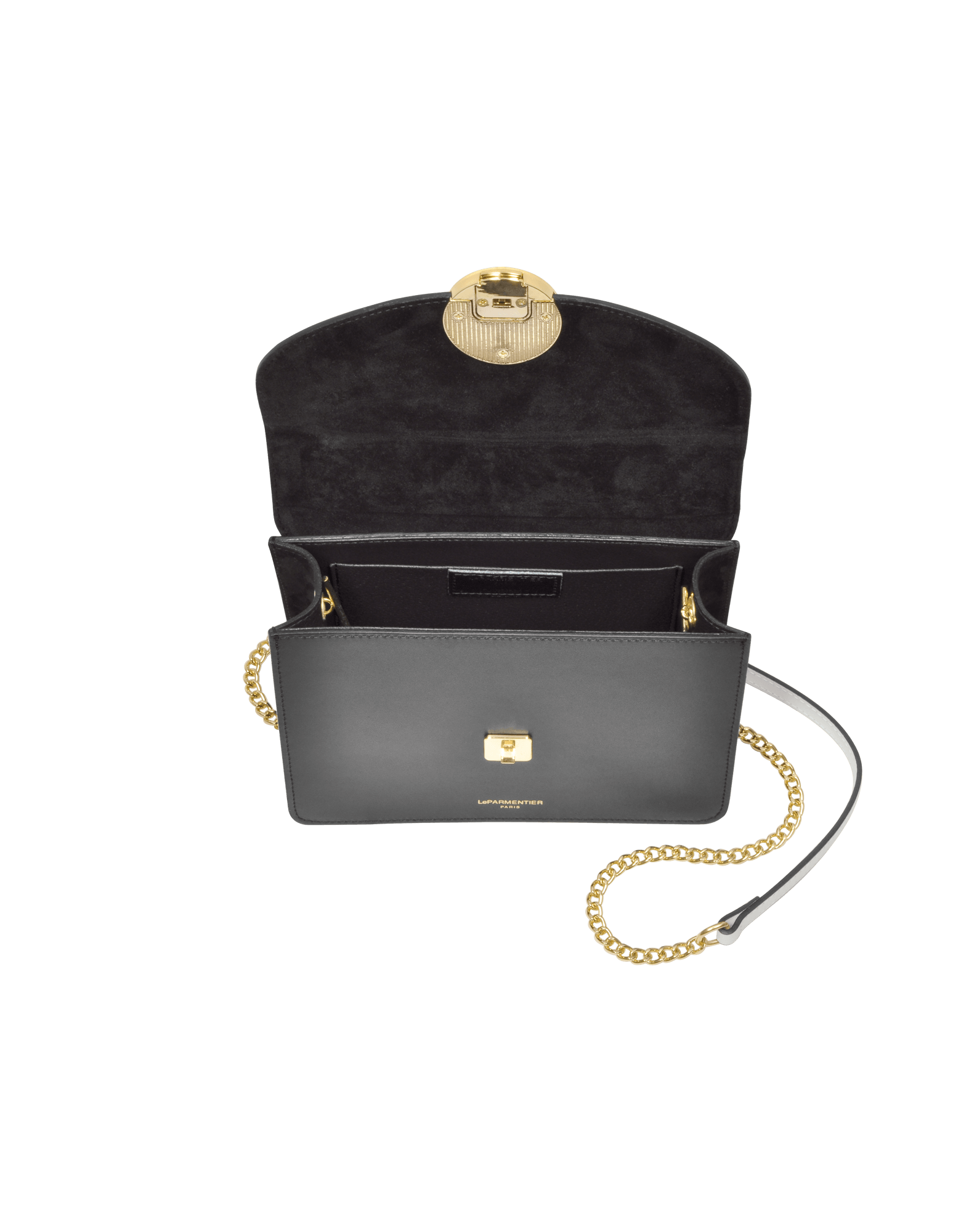 New Ondina Color Block - Umhängetasche aus Leder mit oberem Griff
