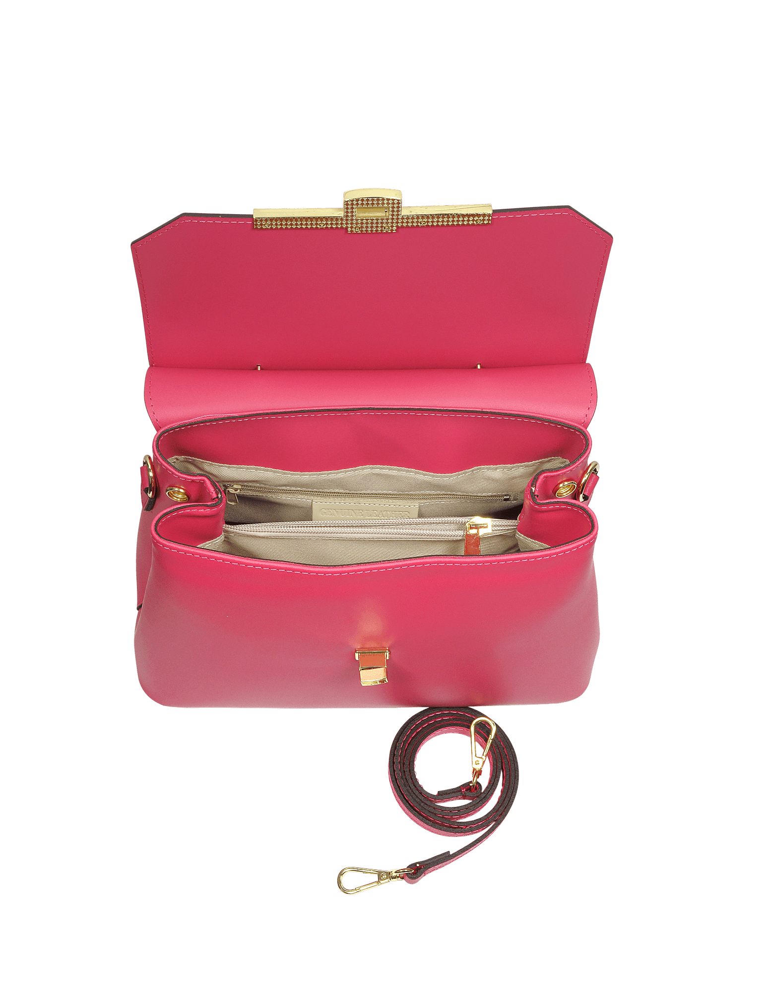 Atlanta - Bolso satchel con asa superior y correa para el hombro