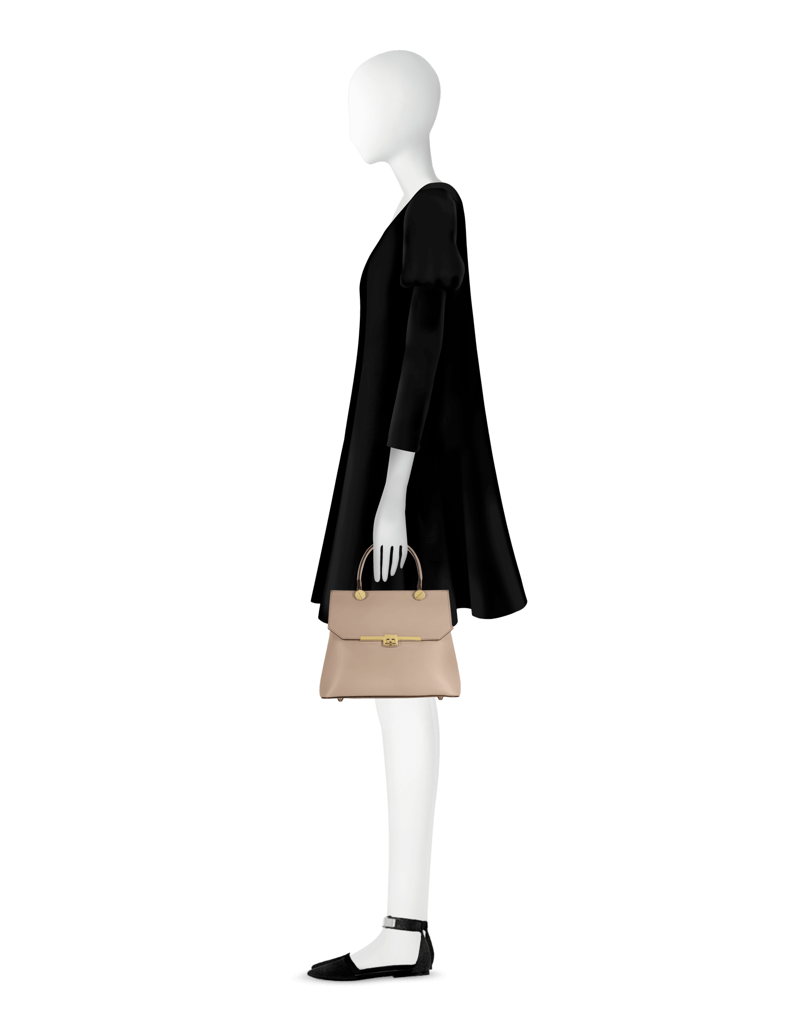 Atlanta Top Handle Satchel Bag w/Shoulder Strap