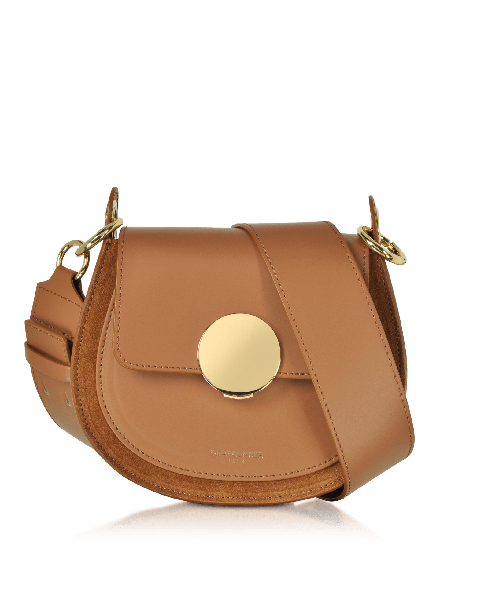 Yucca - Bolso de hombro de ante y cuero