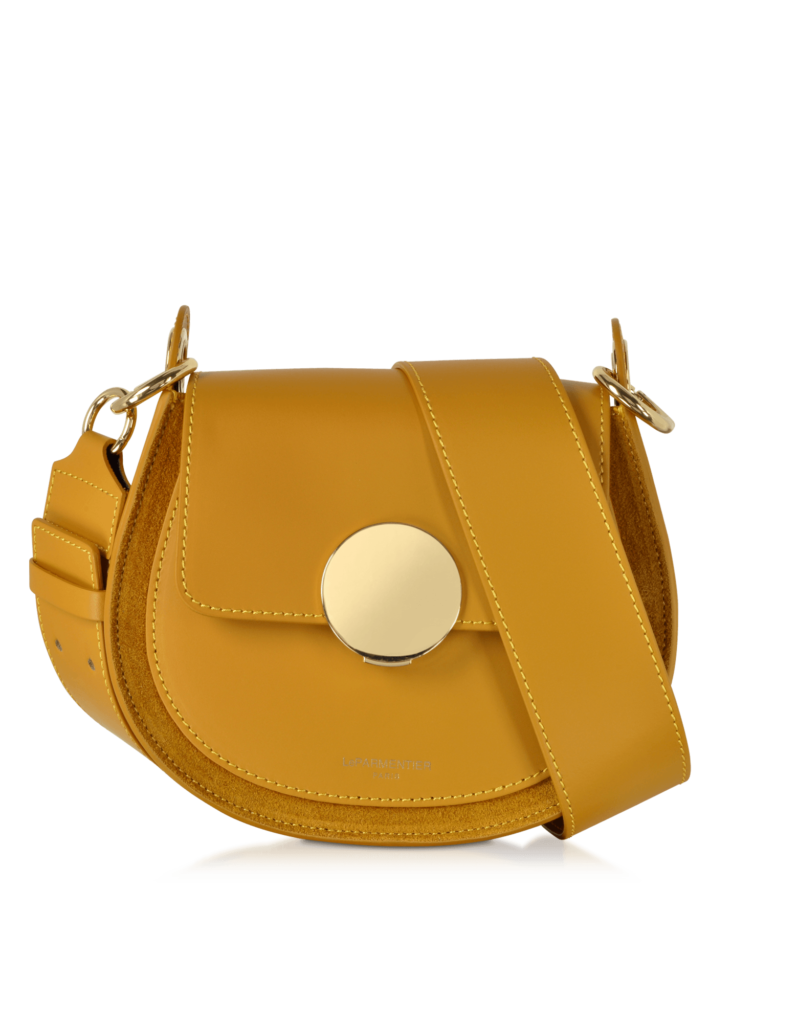 Yucca - Bolso de hombro de ante y cuero