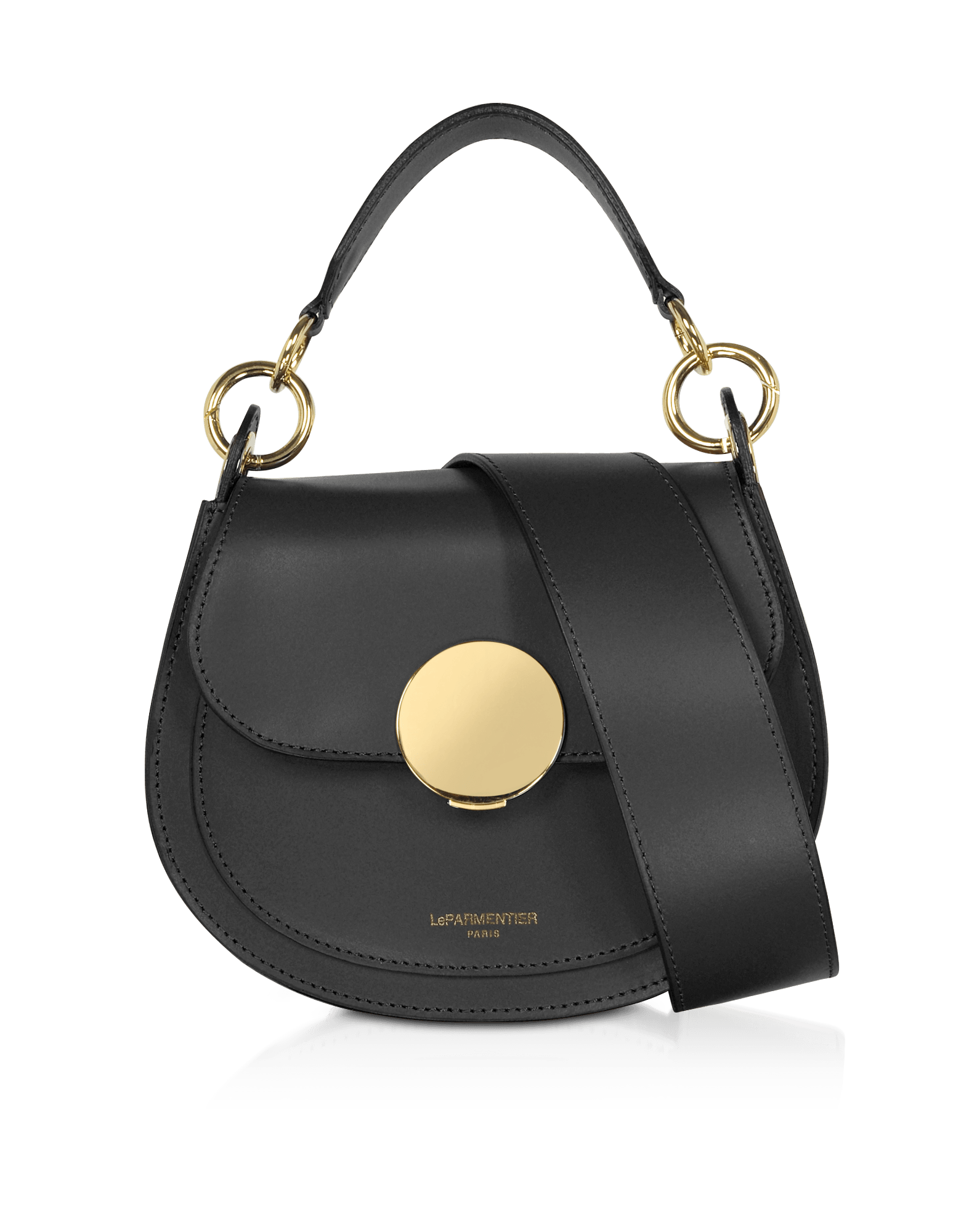 LeParmentier Yucca Shoulder Bag - Suede & Calf Leather Crossbody, 7.9x6.7x2.4 Inches, Adjustable Strap