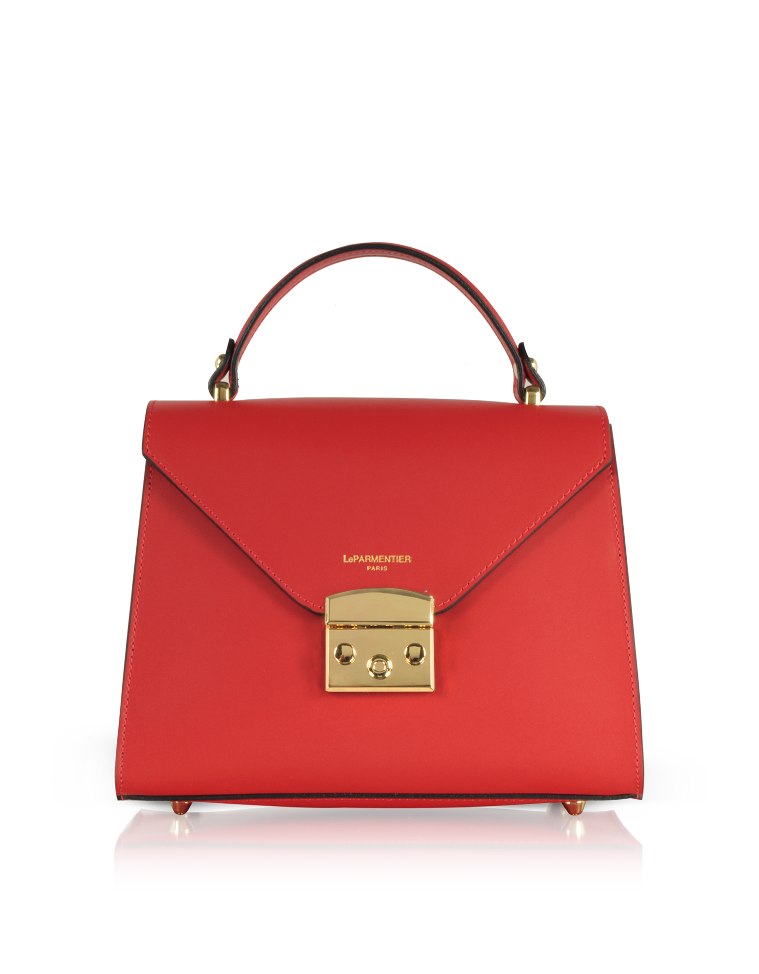 Peggy - Sac à main en cuir avec poignée supérieure