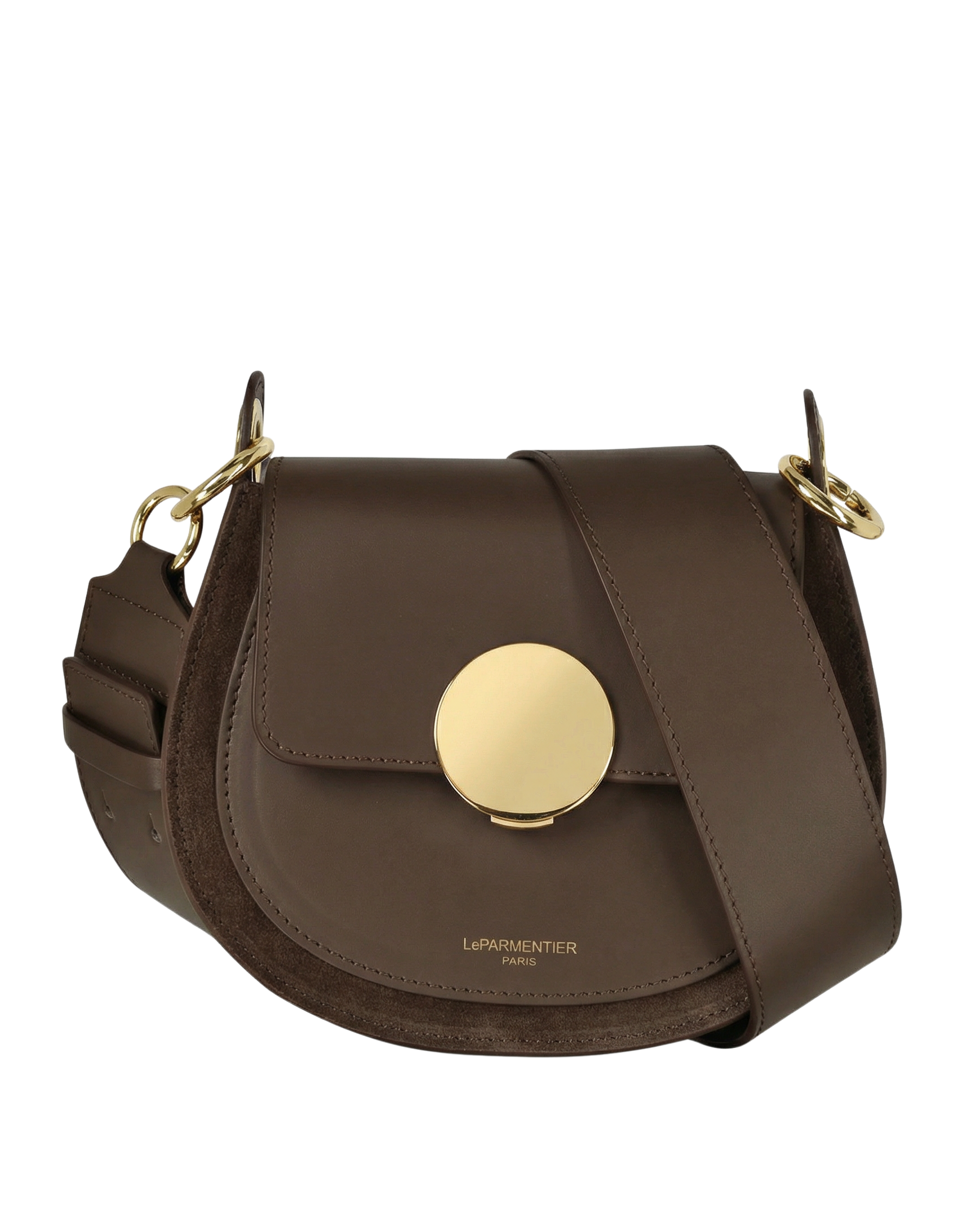 Yucca - Sac à bandoulière en daim et cuir 