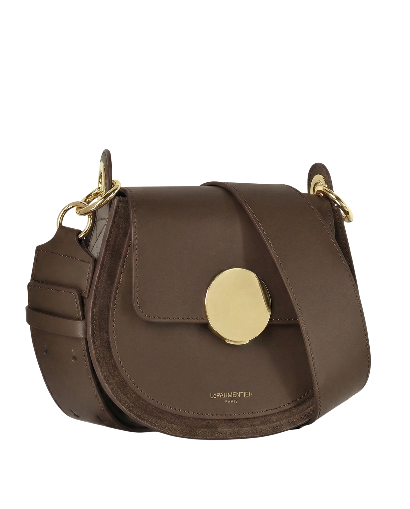 Yucca - Sac à bandoulière en daim et cuir 