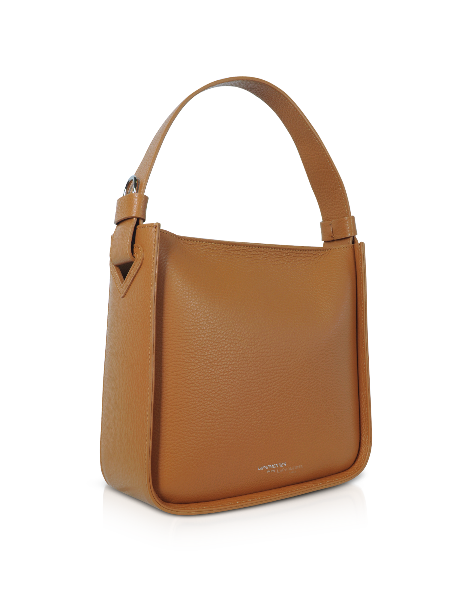 Duplo Medium Hammered Leather Top Handle bag