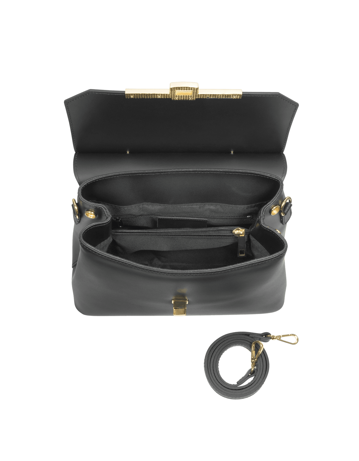 Atlanta Top Handle Satchel Bag w/Shoulder Strap