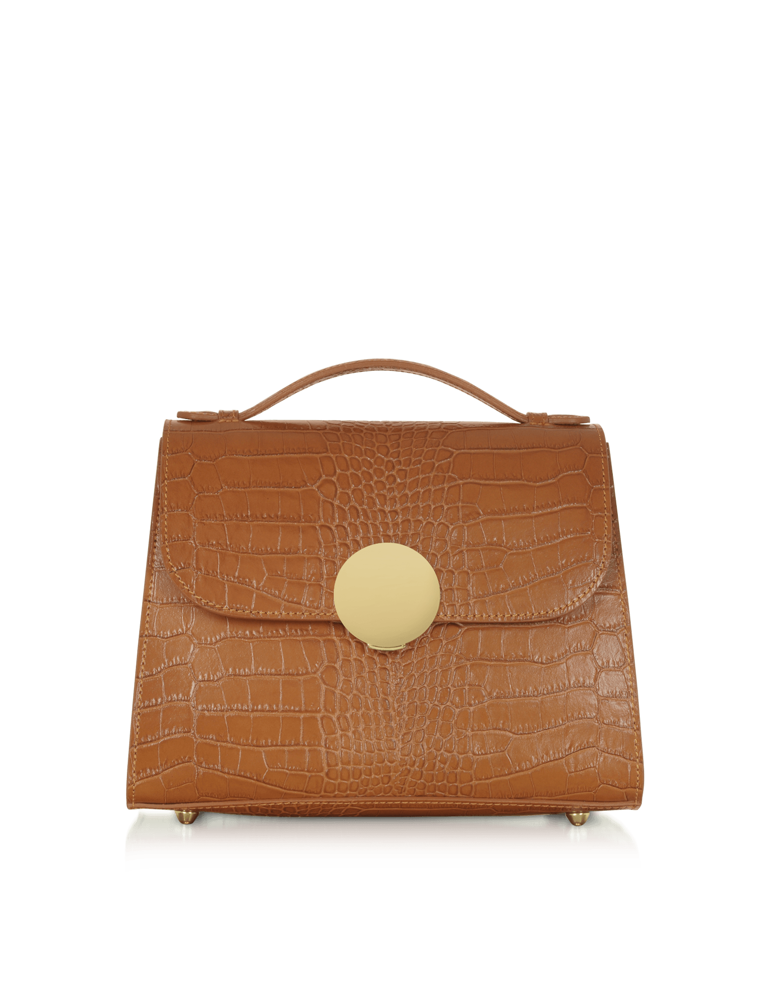 Croco embossed handbags deals