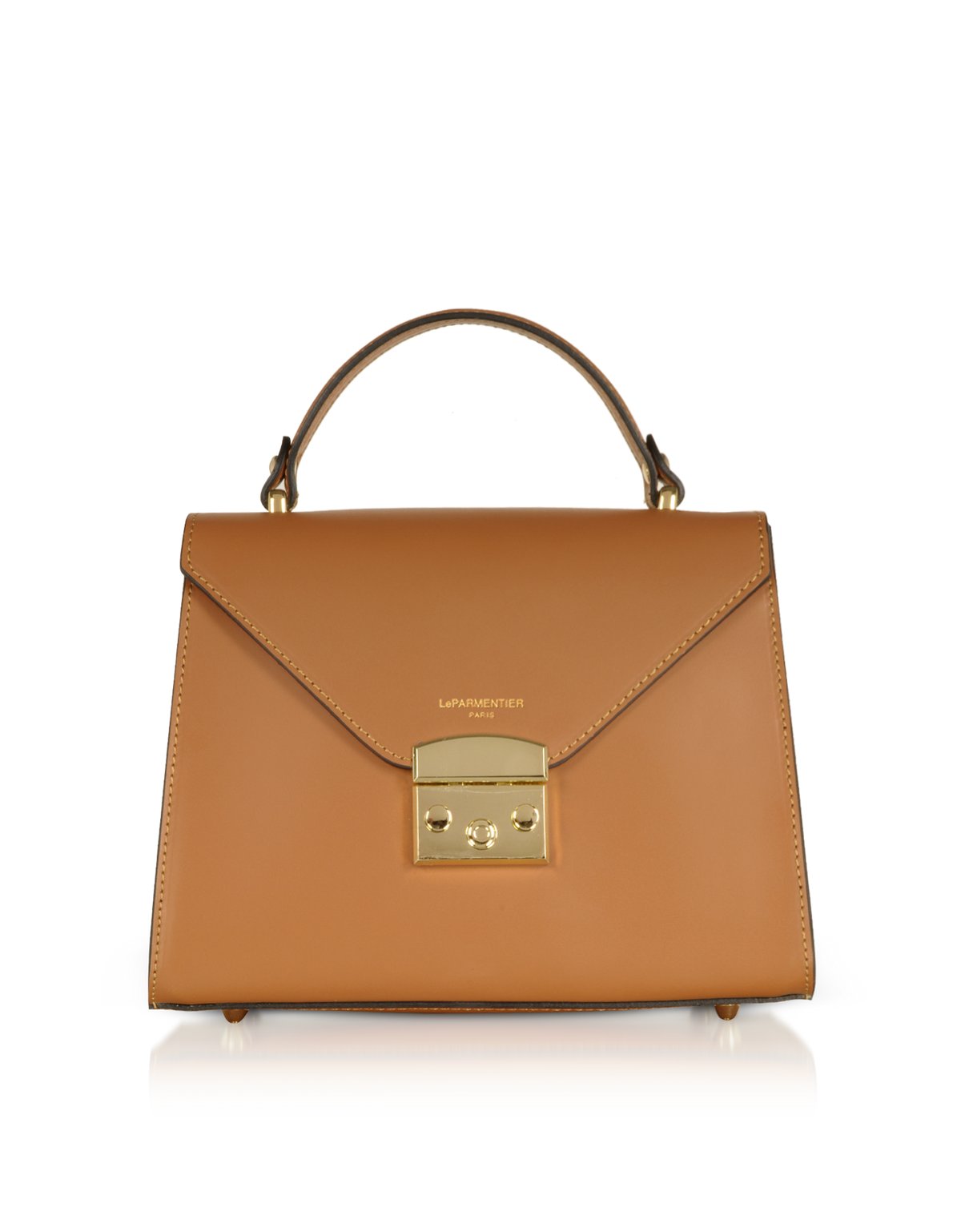 Peggy Leather Top Handle Satchel Bag